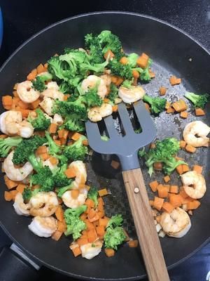 高纖維少油高蛋白“炒飯”(3人份量)的做法 步驟3