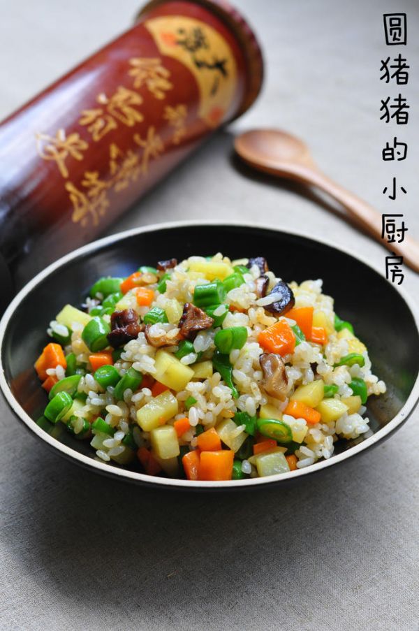 雜蔬炒飯——健康素食的做法