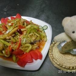 番茄炒茄子的做法[图]