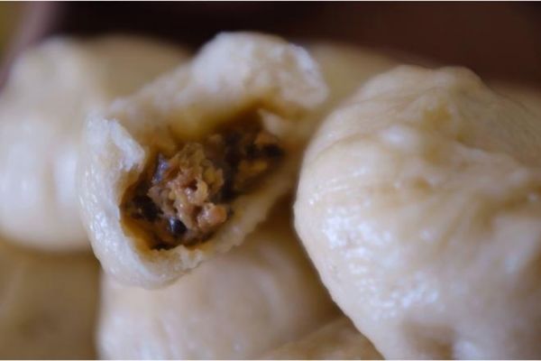 冬筍羊肉餡包子的做法