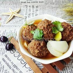 牛肉丸子蘿卜湯的做法[圖]