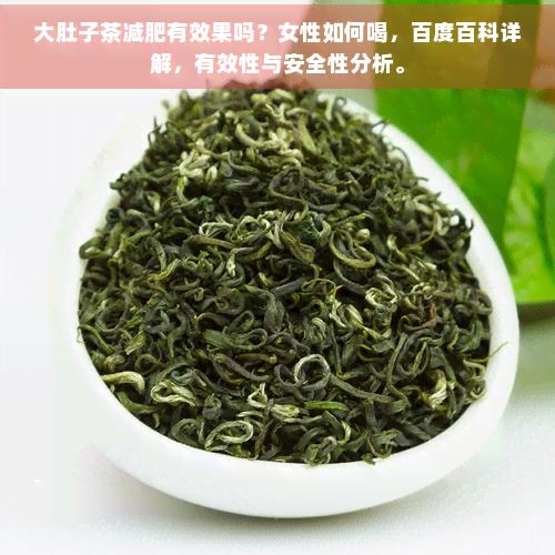 大肚子茶減肥有效果嗎？女性如何喝，百度百科詳解，有效性與安全性分析。