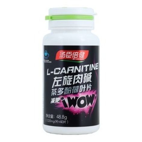 左旋肉碱茶多酚荷叶片(汤臣倍健)包装主图