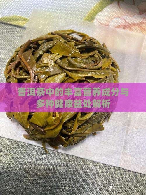 普洱茶中的丰富营养成分与多种健康益处解析