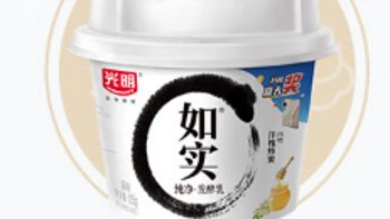 宝藏乳品——光明 如实 洋槐蜂蜜 高品质低温酸奶