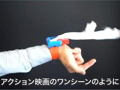 日本塑料袋收费，网友自制购物袋弹射装置堪比蜘蛛侠