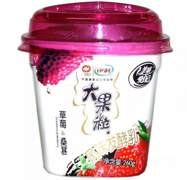 大果粒酸奶圖片來源：中百商網(wǎng)