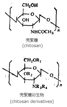 壳聚糖和壳聚糖衍生物 分子结构