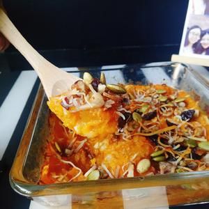 【快手健康輕食】減脂期的甜品——南瓜焗燕麥的做法 步驟5