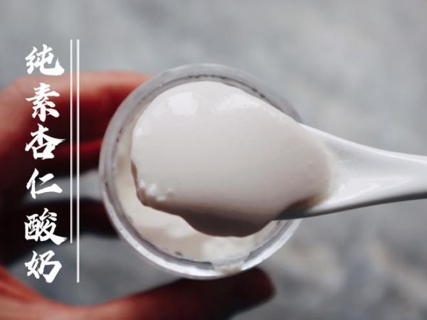 4种原料搞定纯素杏仁酸奶！不含乳制品低敏健康的做法