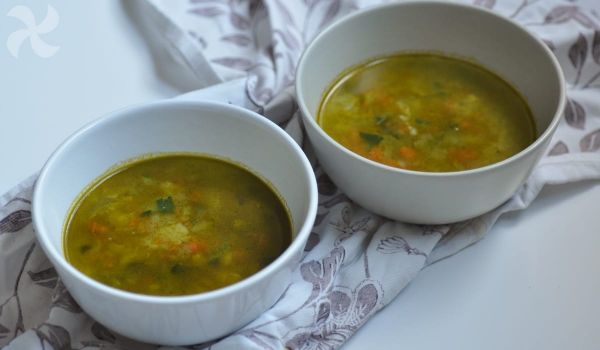 Sopita de verduras, para una cena ligera