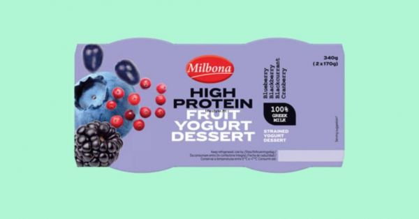 yogur con frutas de lidl rico en proteinas milbona