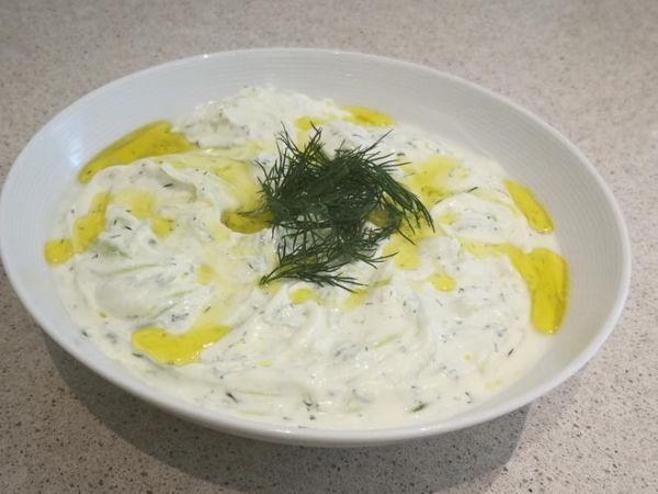 黃瓜酸奶沙拉 ( Tzatziki)的做法