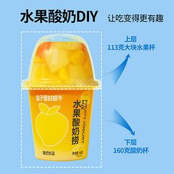 嚼絆 網(wǎng)紅推薦嚼絆組合酸奶水果攪拌生牛乳發(fā)酵嚼拌酸奶水果杯
