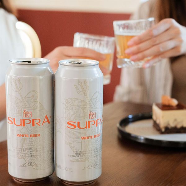 珠江原漿啤酒6罐+雪堡白啤酒12罐