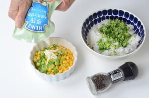 一人食—清新健康西蘭花飯團(tuán)的做法 步驟4