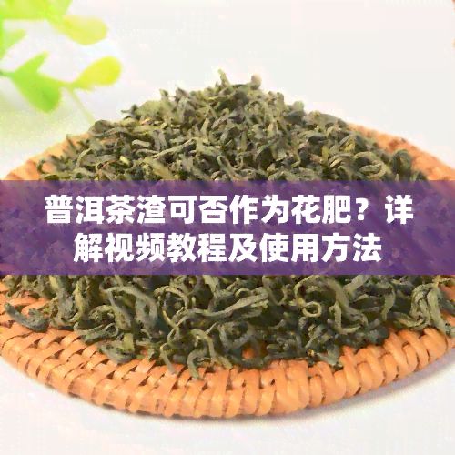 普洱茶渣可否作為花肥？詳解視頻教程及使用方法