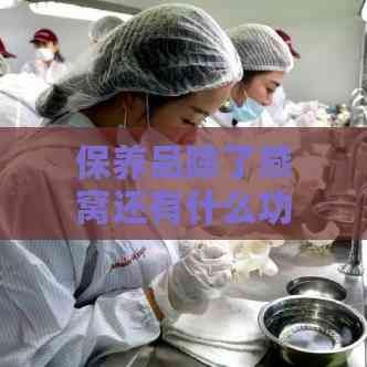 保养品除了燕窝还有什么功效：美容养颜与滋补作用的其他选择