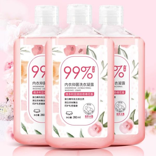 【拍2件3.98元】云朵小象內(nèi)衣內(nèi)褲洗衣液2瓶