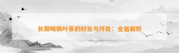 長期喝楓葉茶的好處與壞處：全面解析