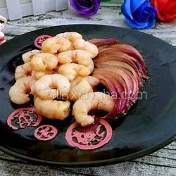 洋蔥炒蝦仁的做法[圖]