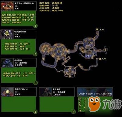 魔獸世界懷舊服諾莫瑞根副本攻略