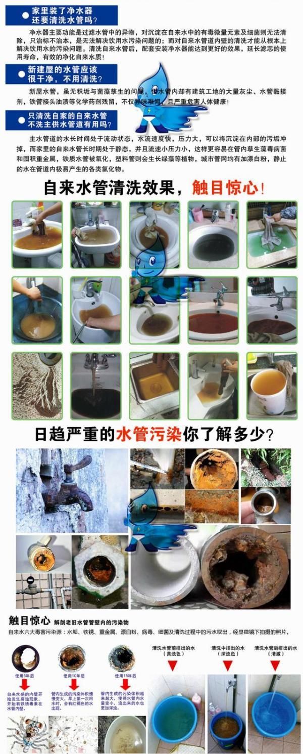 高周波自来水管清洗设备地暖清洗机脉冲洗热水器管道清洗机全自动