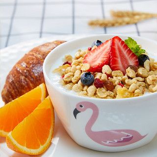 Kellogg's家乐氏谷兰诺拉花木兰IP款缤纷水果麦片黄桃味490g