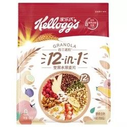 家樂氏谷蘭諾拉堅果水果混合即食燕麥麥片 600g