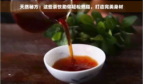 天然秘方:这些茶饮助你轻松燃脂,打造完美身材