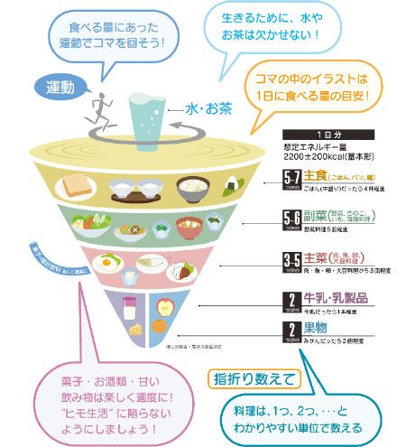 日本膳食平衡指南