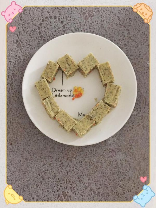 寶寶輔食——小米木耳糕-能作為寶寶主食的小蛋糕！