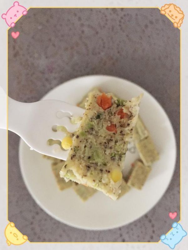 寶寶輔食——小米木耳糕-能作為寶寶主食的小蛋糕！