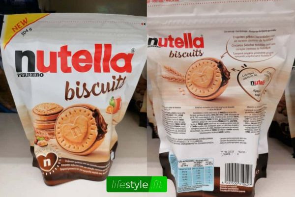 nutella biscuit ingredientes