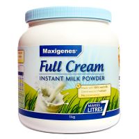效期至25年06月 Maxigenes美可卓藍(lán)胖子全脂高鈣蛋白奶粉 1000g 1罐 兒童學(xué)生孕婦中老年成人奶粉牛奶澳洲