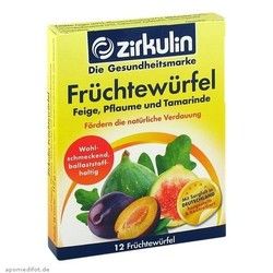 ZIRKULIN 健康促進(jìn)消化水果丁 12塊/盒