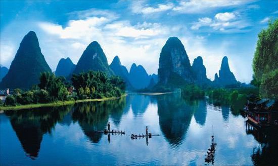 桂林是外國(guó)游客們到中國(guó)旅游最向往的4個(gè)地方之一。