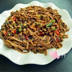 炒蕎麥面的做法[圖]