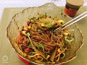 健康減脂蕎麥面的做法 步驟8