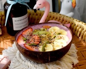 风靡ins的の巴西莓碗Acai Bowl-奶昔-思慕雪的做法 步骤6