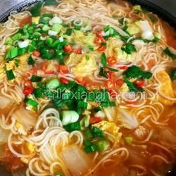 西红柿鸡蛋面的做法[图]