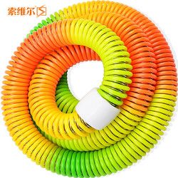 成人呼啦圈女式加重收腹美腰彈簧塑料兒童呼拉圈健身器材