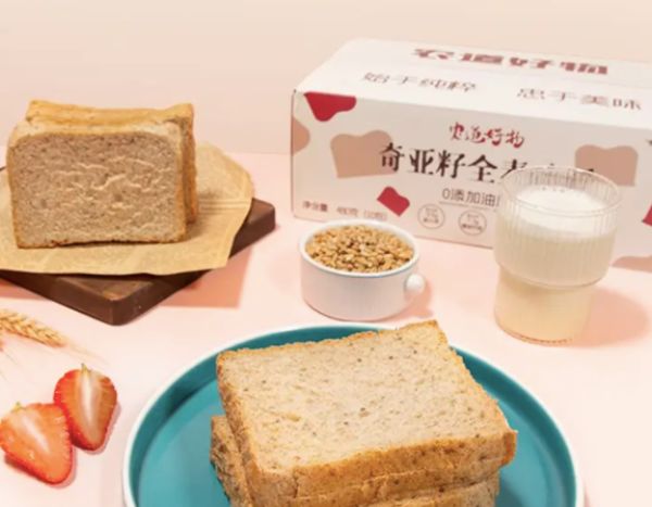 农道好物奇亚籽全麦吐司