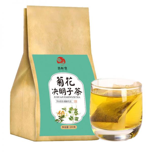 決明子菊花茶牛蒡根枸杞胎菊桂花金銀花養(yǎng)肝護(hù)肝花茶