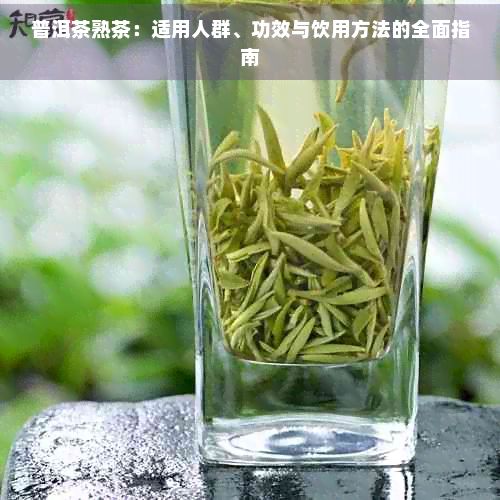 普洱茶熟茶：適用人群、功效與飲用方法的全面指南