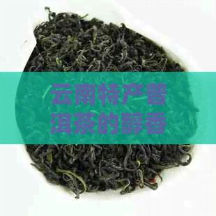 云南特產(chǎn)普洱茶的醇香與健之道