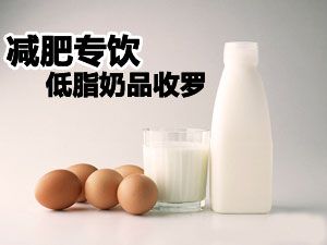 減肥專飲 低脂奶品收羅