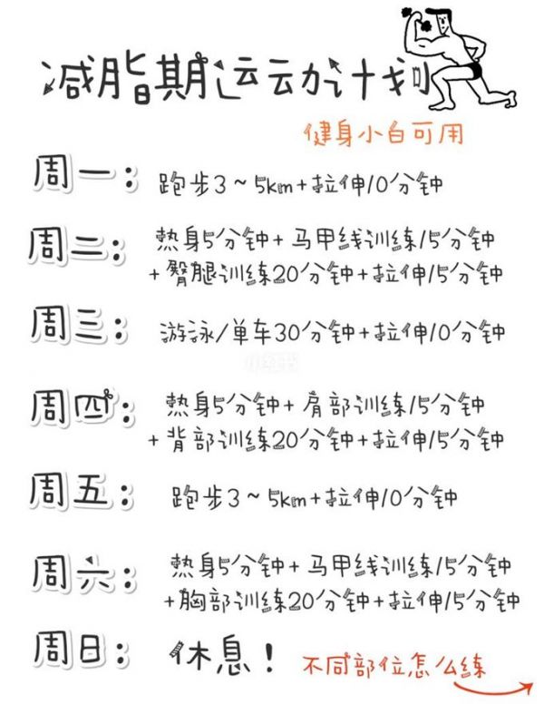中年男性減肥計(jì)劃表：輕松瘦身，健康生活！(2)
