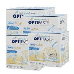 雀巢代餐奶昔健康科學(xué)Optifast優(yōu)體纖 果蔬纖維低卡飽腹感營(yíng)養(yǎng)代餐粉 香草味 12x53g*4