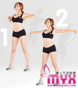 “美魔女”鄭多燕最新瘦手臂減肥操